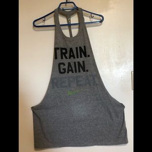 Nike Custom Grey Tank Top